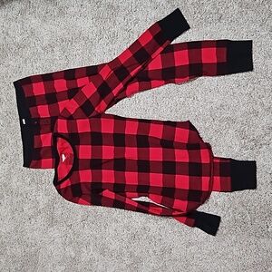 LN Old Navy women's M Buffalo check pajama set